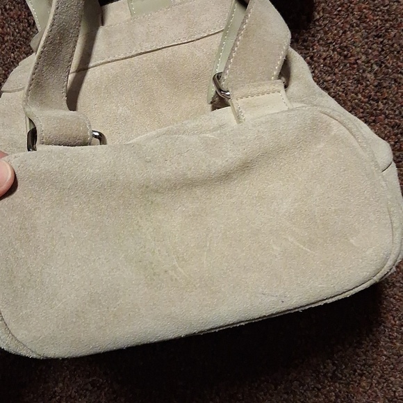 Ugg Mini Suede Leather Backpack Beige  RARE main image 8